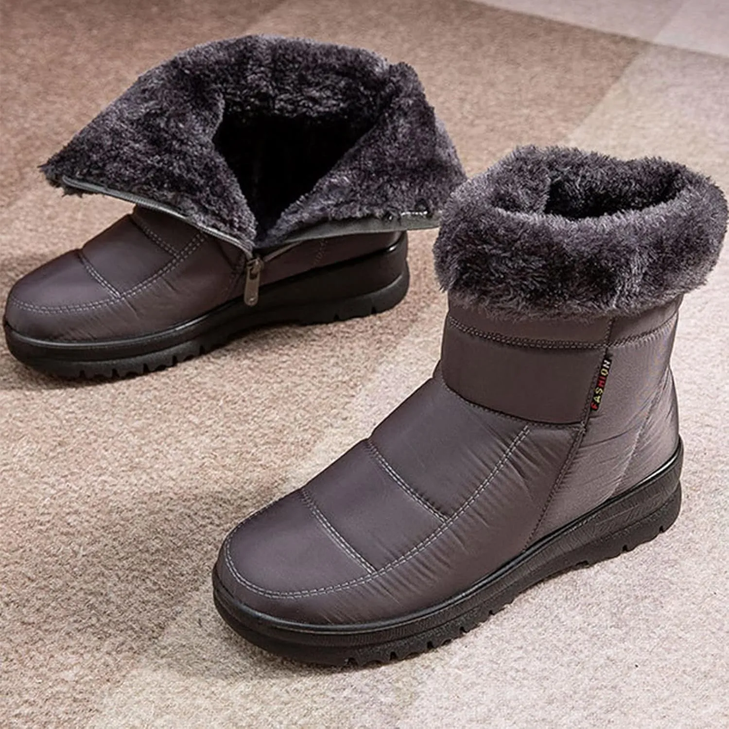 Snow Boots for Women Knee High Non Slip Womens Winter Boots Waterproof Insulated Wide Women Winter Snow Boots Women Winter Boots Knee High Botas Para Mujer De Invierno Largas