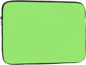 Solid Color Light Green Laptop Bag Durable Computer Carrying Case for Most Laptops and Ipads Shock Resistant Slim Sleeve 15 Inch