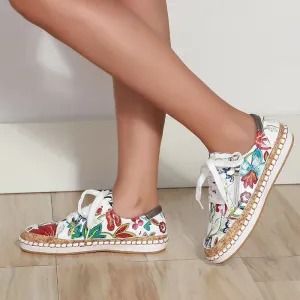 Sylis | Floral Print Women's Sneakers