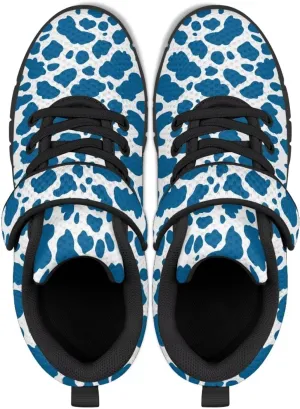 Toddler Boys Girls Athletic Shoes Single Buckle Running Shoes Elastic Shock Absorption Sneakers for Volleyball US 11-15 Black Sole