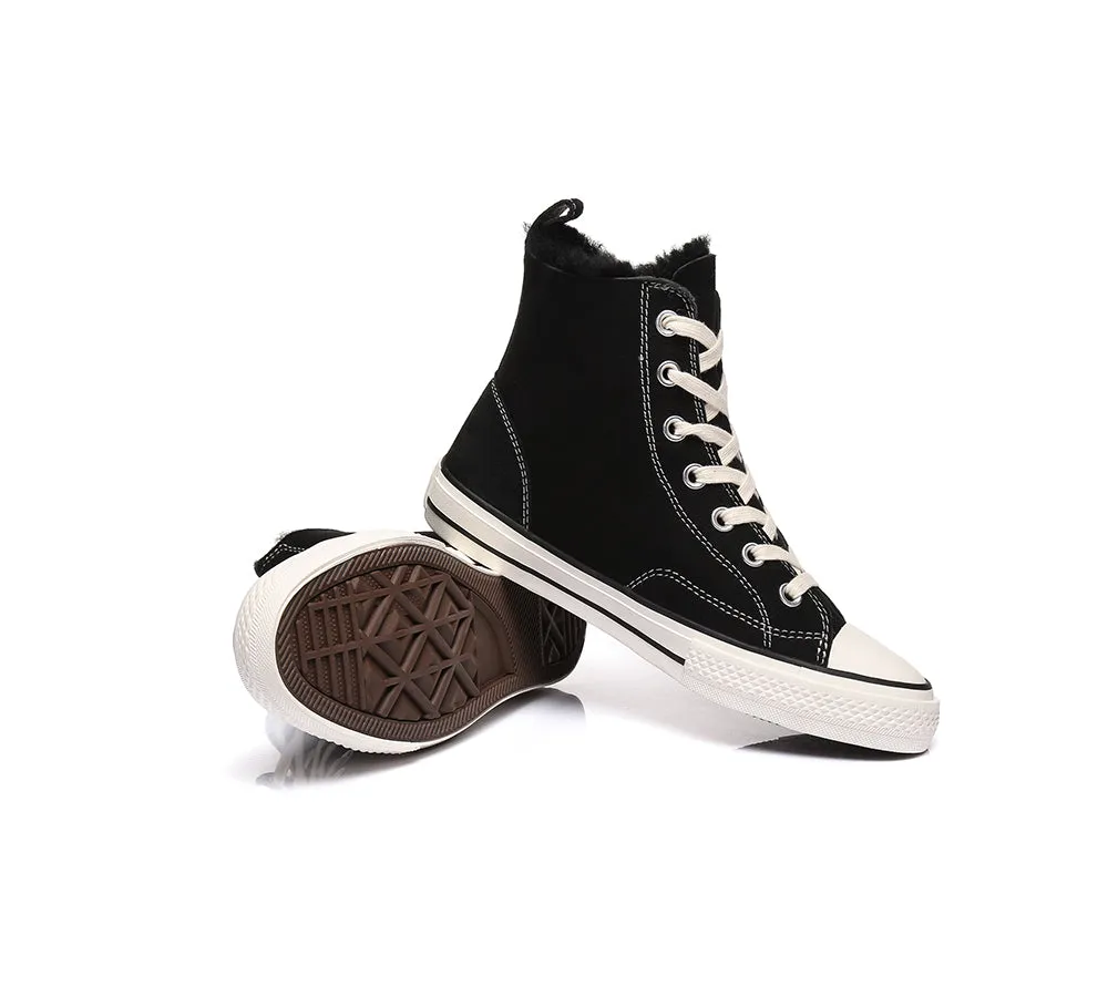 Viola High Top Women Sneakers Sheepskin Lining
