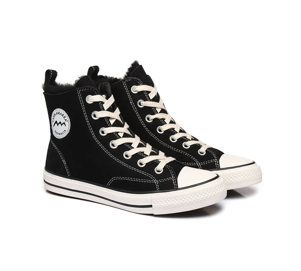 Viola High Top Women Sneakers Sheepskin Lining