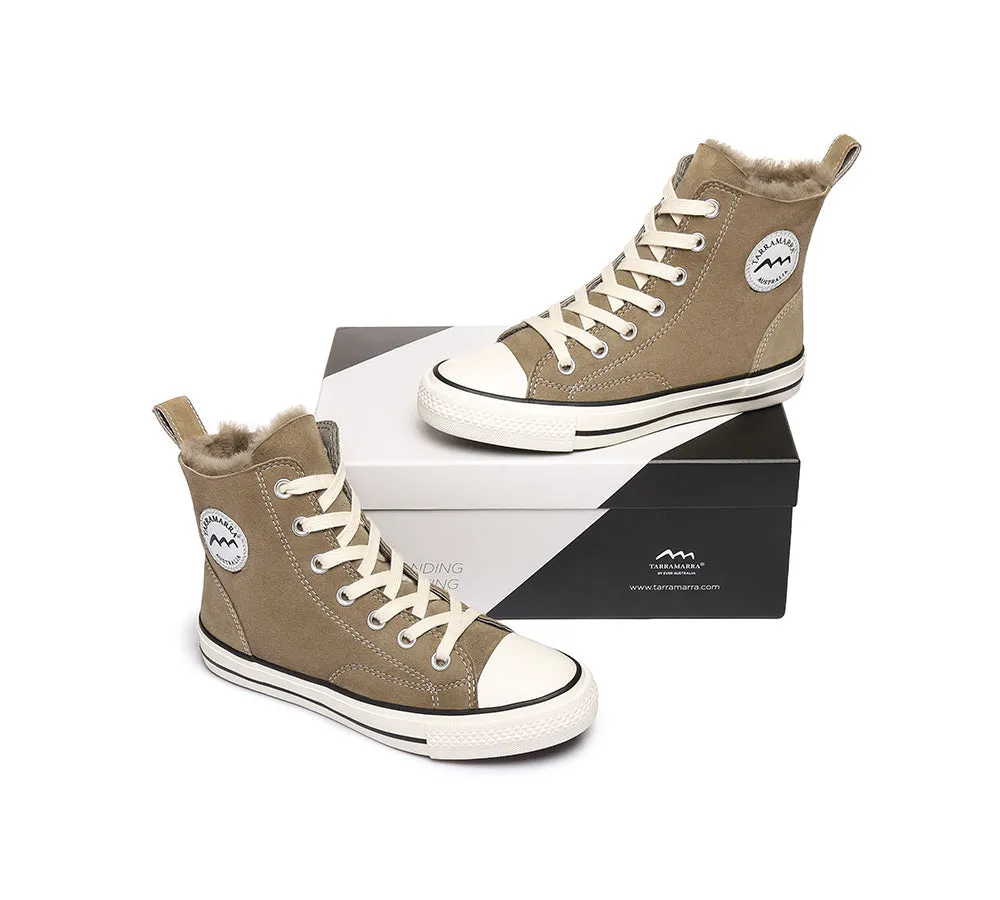 Viola High Top Women Sneakers Sheepskin Lining