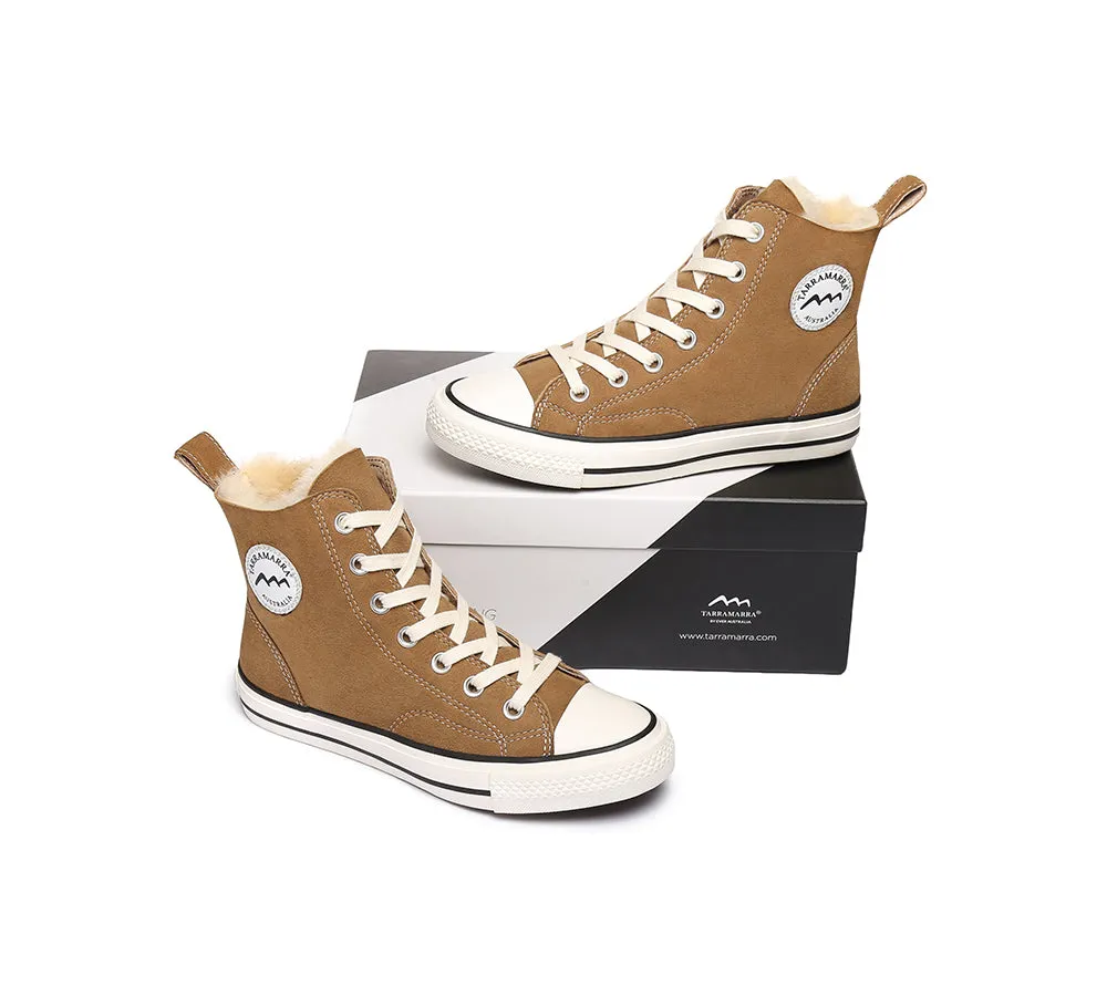 Viola High Top Women Sneakers Sheepskin Lining
