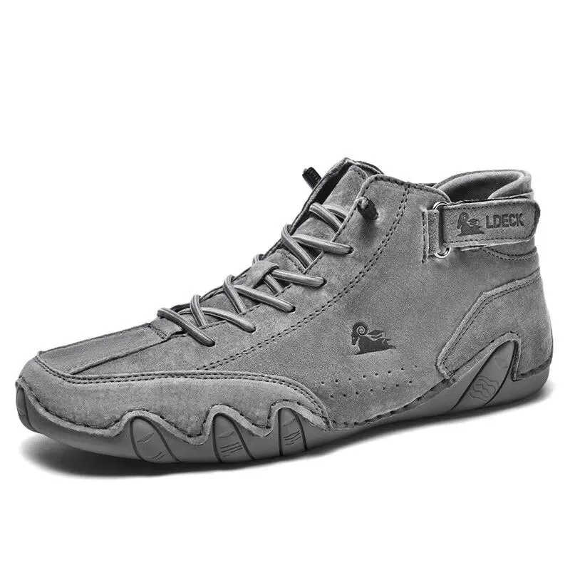 Waterproof High Top Sneakers Luxury Footwear