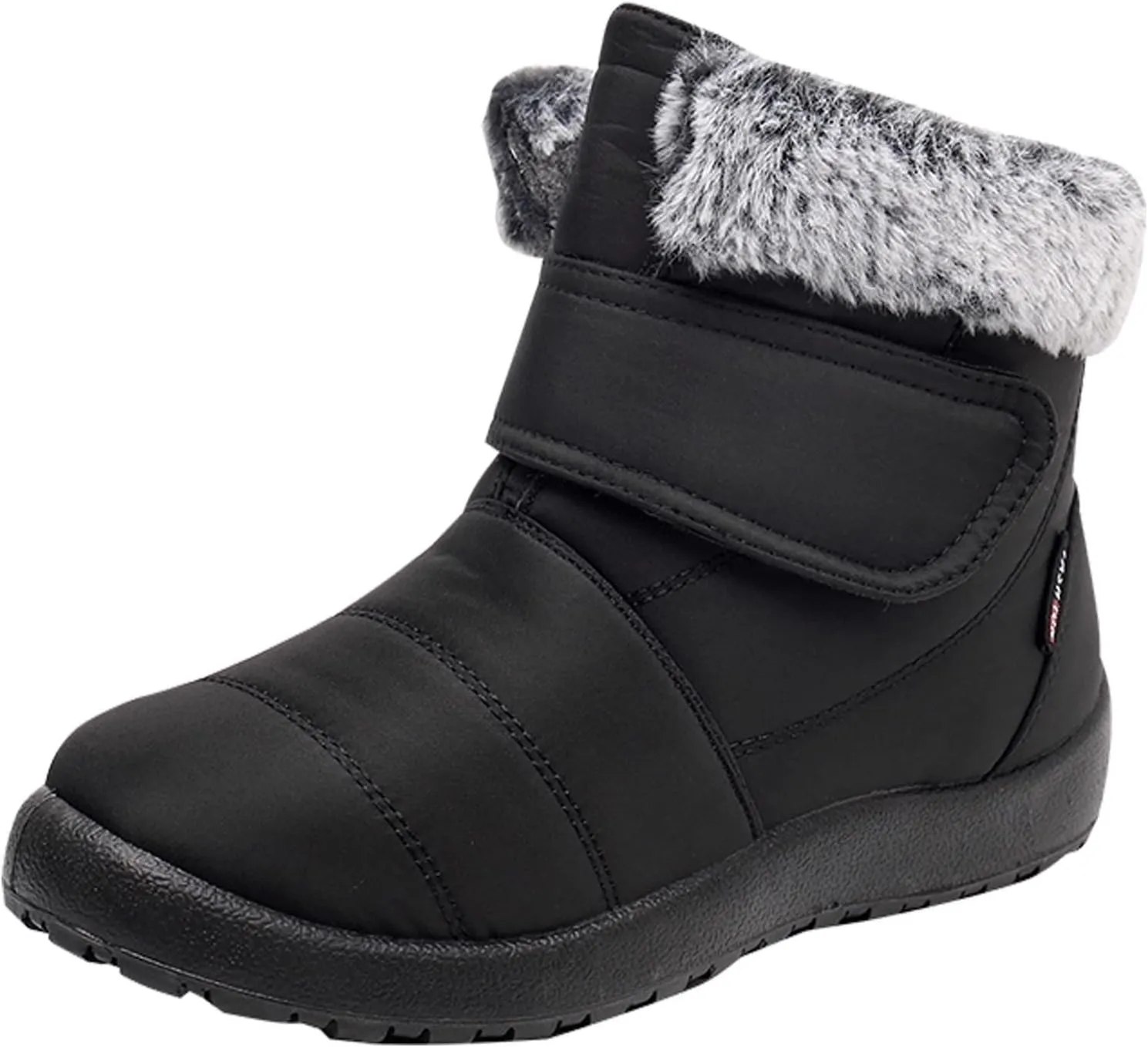 Winter Boots for Women Waterproof Snow 11 Wide Womens Winter Boots Waterproof Insulated Womens Slip on Winter Boots Wide Boots for Snowboard Botas Largas De Invierno Para Mujer Con TacN