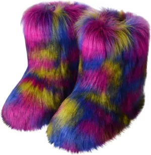 Winter Snow Boots for Women 2023 Womens Hiker Boots Cute Winter Winter Boots Women 8.5 Wide Slip on Womens Extra Wide Width Winter Boots Botas De Vestir Para Mujer Elegantes Invierno