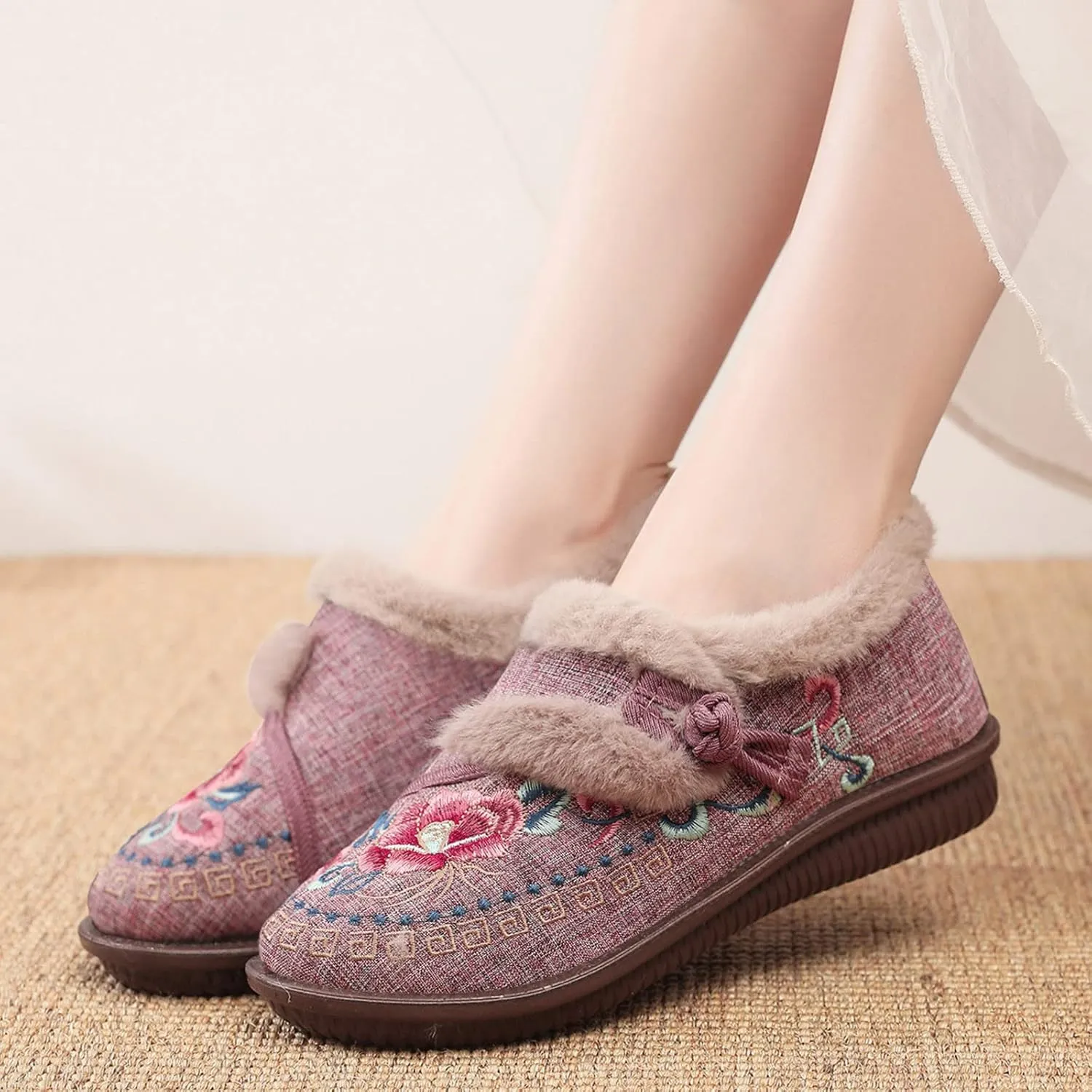 Winter Snow Boots for Women 2023 Women's Snow Boots Ankle Short Fur Boots Winter Boots Womens Size 11 Winter Dress Boots for Women Fashion Winter Boot for Women