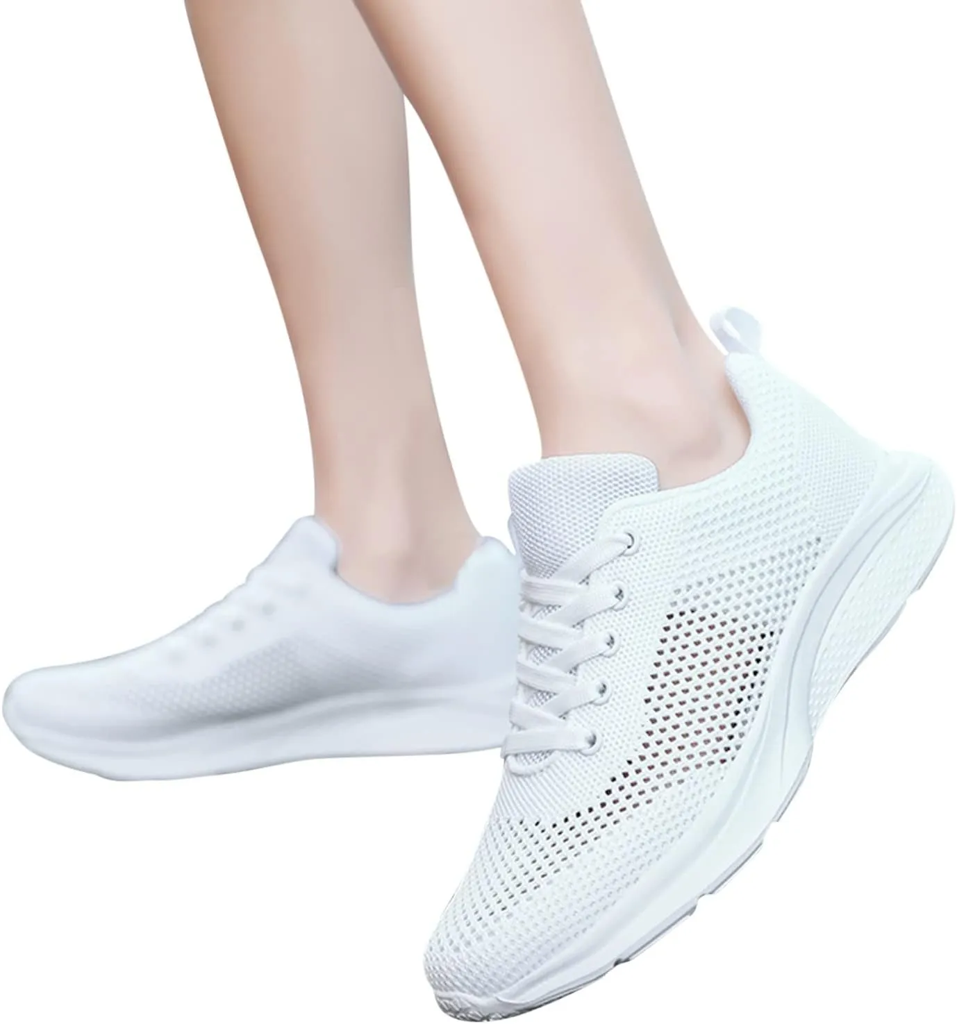 Womens Running Shoes Lightweight Breathable No Slip Tennis Shoes Womens Sports Black Casual Shoes Men's Fashion Sneakers Tennis Shoe Cross Trainer Shoe