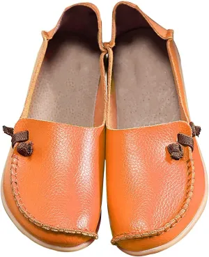 Women's Slip On Arch Support Comfortable Nurse Shoes Comfotable Lightweight Rubber Outsole Non-Slip Flats Loafers Casual Breathable Soft Sole Work Shoes